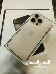  4 Iphone 16 pro 512 GB  وارد شرق اوسط بطاريه 100% مشحون 50 مره