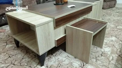  10 طاولات وسط مع 3 سيرفيس