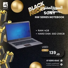  1 LAPTOP SONY NW SERIES NOTEBOOK