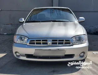  20 كيا سبيكترا 2001 بسعر 2400 جير عادي سياره نظيفه جدا  kia spectra 2001