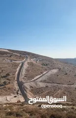  1 نمرة ارض للاستثمار اطلالة رائعة  في جبع