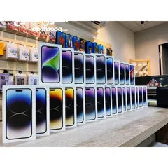  2 iPhone 14 pro max 256GB جديد كفالة شرق اوسط