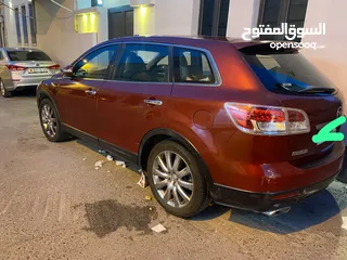  4 سيارة مازدا مديل 2009 Cx9