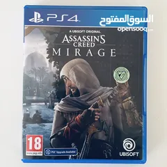  1 سيدي Assassins Mirage ps4 مستعمل وكالة باللغة العربية