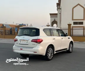  13 للبيع نفنتي qx80 موديل 2017 مالك اول