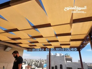  15 مظلات ،اشرعه، مظلات قوسية، شماسي، مظلات لكسان  خيم، بيرجولات، مظلات مسابح، لكسان، قماش، اكريلك،