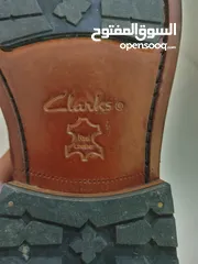  10 كندرة كلاركس-Clarks جلد طبيعي  مميزة جدا