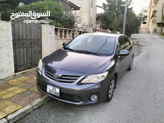  18 تويوتا كورولا 2012 1800cc