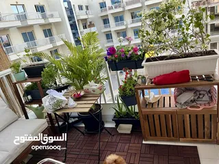 1 No commission, Spacious Studio apartment with nice terrace in a prime loction close to Five Jumeirha