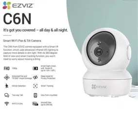  11 كاميرات مراقبة واي فاي EZVIZ Smart Camera TY2 2MP &  EZVIZ Smart Camera C6N 2MP