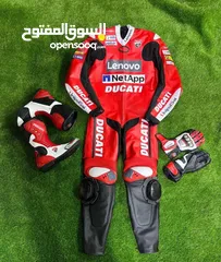  1 Ducati Leather Motorbike Racing Motorcycle suit