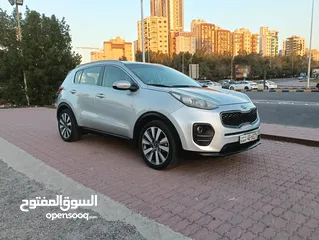  1 السالمية كيا سبورتاج موديل 2018 2000CC