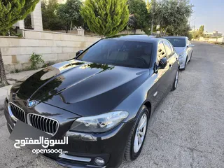  1 BMW 520 موديل2014 فحص كامل فل كامل   ممشى قليل بحالة الوكالة