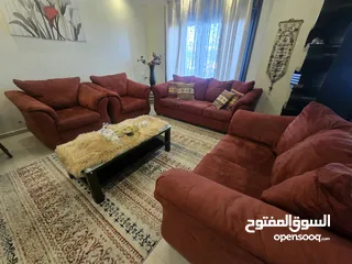  2 طقم كنبايات امريكي مستعمل للبيع رام الله- عين منجد