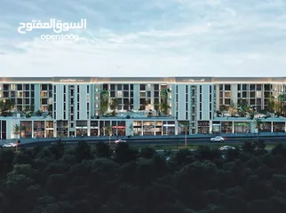  3 للبيع استوديو بمنطقه تلال سيتى .دفعه اولى 10% .قسط شهرى  0.5% بمجمع سكنى متاح جميع الخدمات.