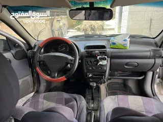  9 اوبل كورسا اوتوماتيك موديل 98 للبيع