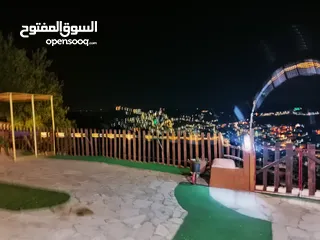  12 شقق مفروشه للايجار اليومي ومزارع واكواخ  ومسابح مع اجمل الاطلالات خصوصيه كامله