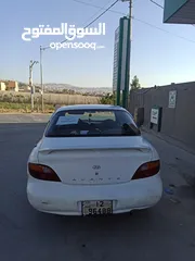  6 هونداي افانتي بيضاء .. موديل 97