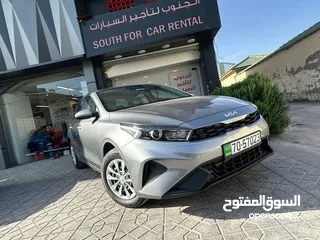  13 استاجر الان كيا سيراتو موديل 2025 فل كامل عداد زيرو باقل الاسعار فقط من الجنوب لتأجير السيارات