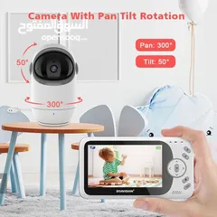  2 ‏جهاز في مراقبة أطفال مع كاميرا العموم