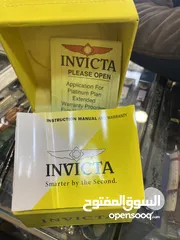 4 ساعه انفكتا جديده لم تستخدم INVICTA WATCH