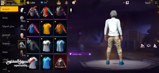  16 حساب فري فاير للبيع وجه لاوجه