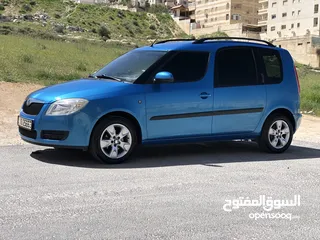  1 سكودا رومستر وارد الشركة 2009 جير عادي وارد الوكالة