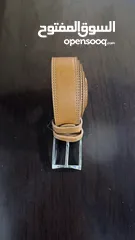  13 Natural Leather Men’s Belt