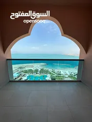  2 جناح ملكي فاخر مع إطلالة بانورامية محاطة بمياه البحر  وإطلالة كاملة على البحر  أبو ظبي