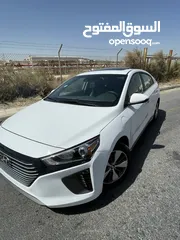  4 هيونداي ايونيك أبيض هايبرد ليمتد  2018- Hyundai ionic 2018 بدفعة 2500