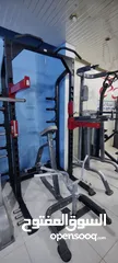  2 جهاز سكوات/صدر مع الاوزان - Squat Rack