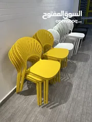  5 طاولات وكراسي للبيع