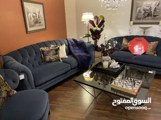  1 The One Sofa Set with Coffee & Side Tables - Like new condition