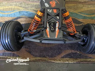  19 سياره ريموت كنترول للهواه ماركه كاسيموتو  2WD دفع خلفي capability 2S-to 3S lipo battery