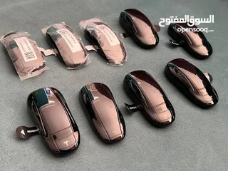  10 كروت تيسلا - كرت تيسلا - مفاتيح تيسلا ريموت كبسات - تيسلا اصلي  Tesla Key Card - Tesla Keyfob
