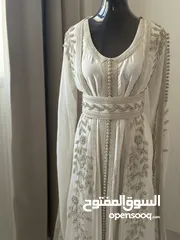  1 لبسة عروس قفطان مغربي للخطوبة /ملكة/مسائية