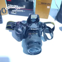  3 كاميرا نيكون D5200