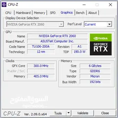 11 NVIDIA RTX 2060 6 GB  Intel i7-7700  16 GB RAM