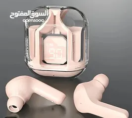  12 سماعات لا سلكية بلوتوث... بميزة الغاء الضوضاء وتتحكم فيها باللمس.... اقتران تلقائي بالهاتف واللابتوب