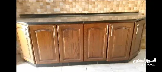  6 مطبخ خشب قشره بلوط