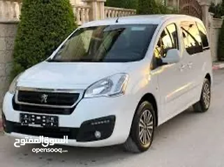  1 بيجو بارتنر 2017 قطارة سولار للبيع كاش فقط