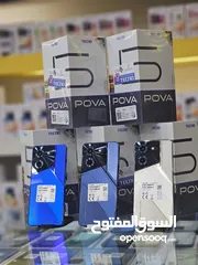  1 جهاز جديد Pova 5 رام 16 جيجا 256 مكفول سنة متوفر توصيل