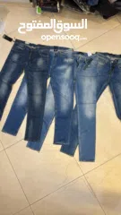  2 سعر مغري7شيكل بالطين جينز رجالي عداد400 جاكيتات عدد200 قمصان عداد200