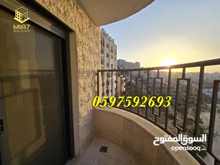  6 شقة فاخرة للبيع مساحة كلية 165 م (صافي 153 م) - رام الله - عين مصباح شارع الكرمل
