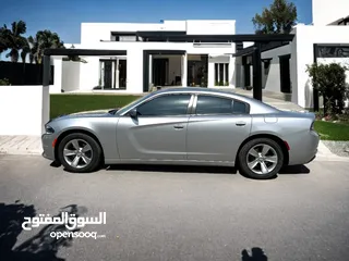  7 AED 1080 PM  Dodge Charger V6 Grey GCC Specs  Original Paint  First Owner
