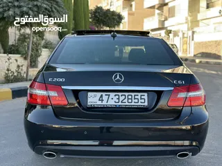  4 Mercedes E200 2011 AMG وارد الوكالة قاطعة مسافة 80 الف كم فل كامل اعلى صنف Avantgarde مميزة