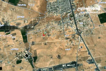  2 قطعة ارض من اراضي جنوب عمان الجيزة واجهه على الشارع للبيع