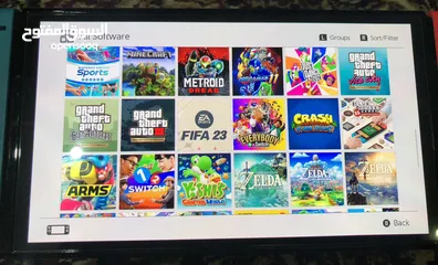  11 ننتندو سويتش إصدار أول معدل مع 3000 لعبة- Modded Switch v1