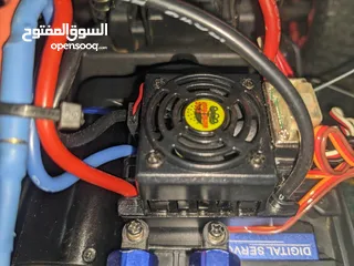  12 سياره ريموت كنترول للهواه ماركه weltoy  دفع رباعي 4x4 برشلس موتور scale 1/12