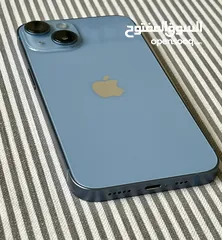  2 Iphone 14 blue and purple 128GB used like new